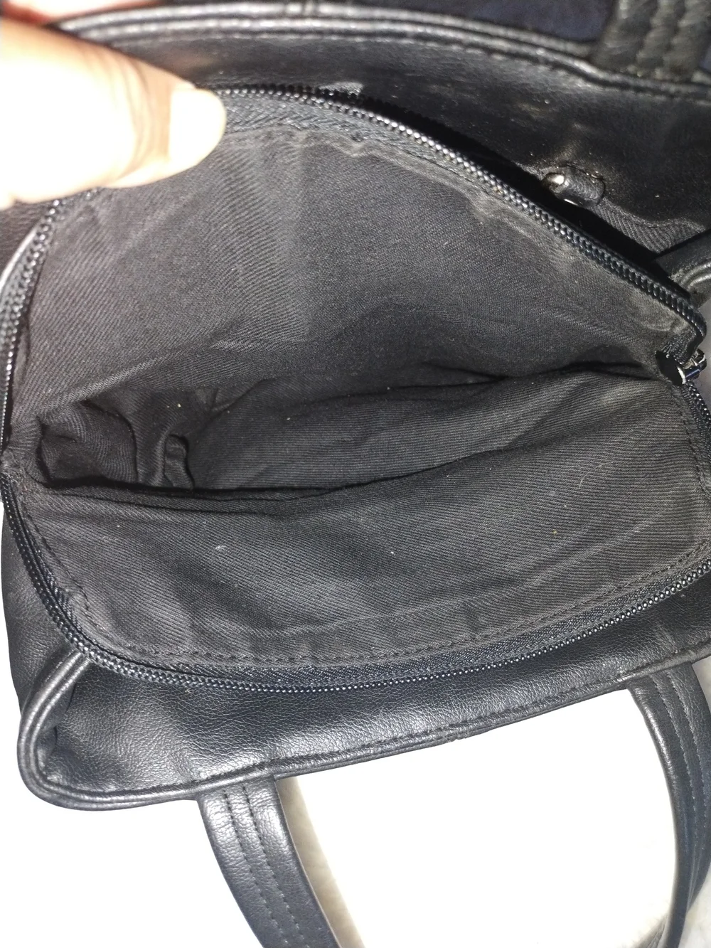 Nine West Black Satchel Handbag